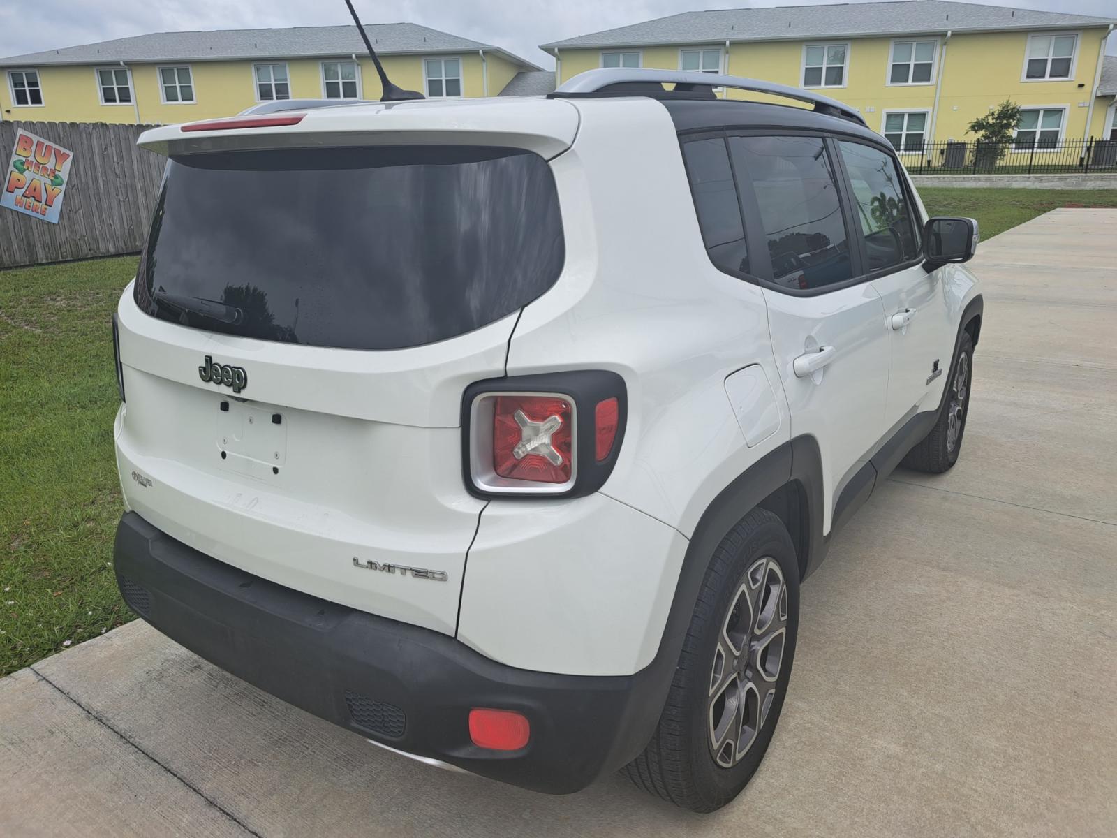 2016 White Jeep Renegade Limited FWD (ZACCJADT5GP) with an 2.4L L4 DOHC 16V engine, 9A transmission, located at 1181 Aurora Rd, Melbourne, FL, 32935, (321) 241-1100, 28.132914, -80.639175 - Photo #1